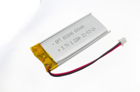 3.7V 602048 600mAh 内窥镜聚合物锂电池 3.7V 602048 600mAh 内窥镜聚合物锂电池