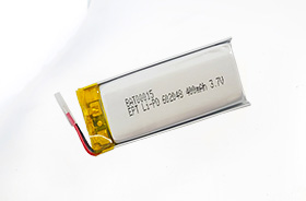 3.7V 602048 400mAh 蓝牙通讯聚合物锂电池 3.7V 602048 400mAh 蓝牙通讯聚合物锂电池